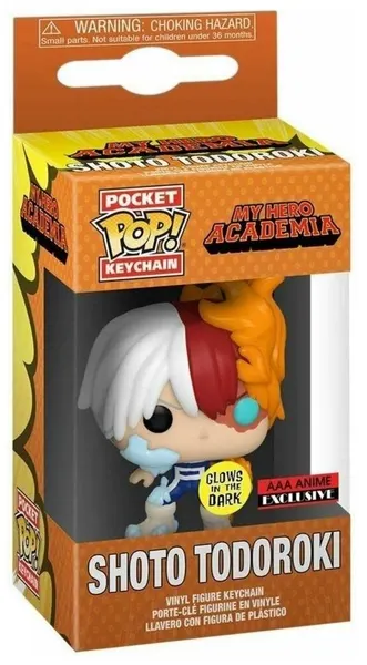 Брелок Keychain герой Шото Тодороки Нендороид (Shoto Todoroki Nendoroid) из мультсериала Моя геройская академия
