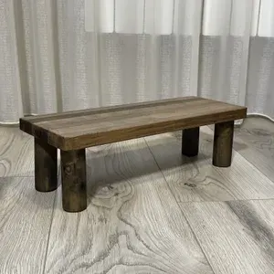 Подставка под ноги из натурального дерева