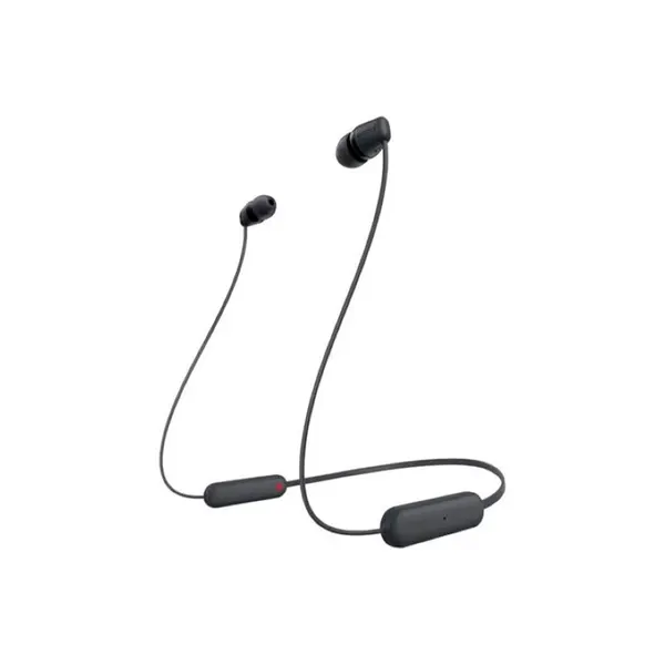 Наушники Sony WI-C100 2022, беспроводные, BT 5.0, IPX4, черный