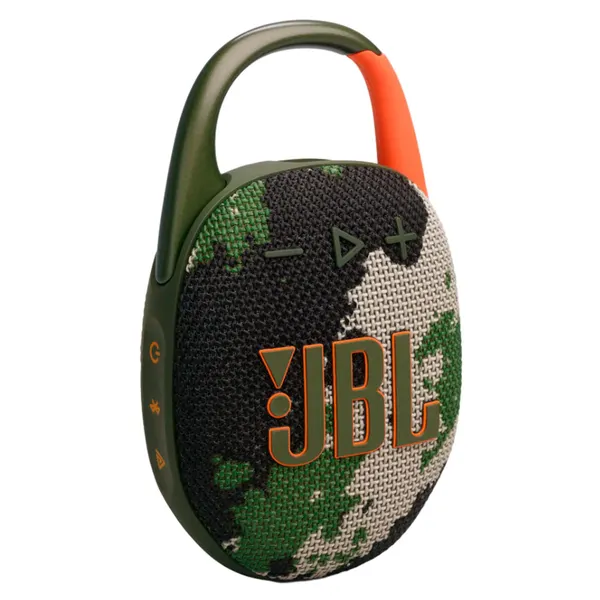 Портативная колонка JBL Clip 5, камуфляж, до 10 часов работы