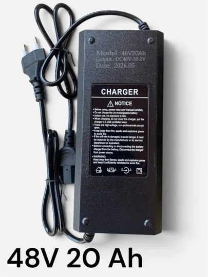 Зарядное устройство для скутеров и электромотоциклов 60V58Аh, 60V20Аh, 48V20Аh - Аксессуары и запчасти для электротранспорта