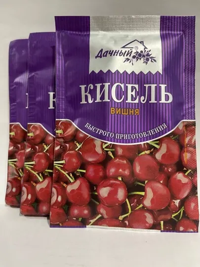 Кисель гранула ДАЧНЫЙ, вишня, саше 30 г - Морсы, кисели, компоты
