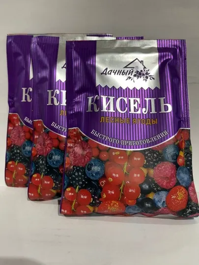 Кисель гранула ДАЧНЫЙ, лесная ягода, саше, 30 г - Морсы, кисели, компоты