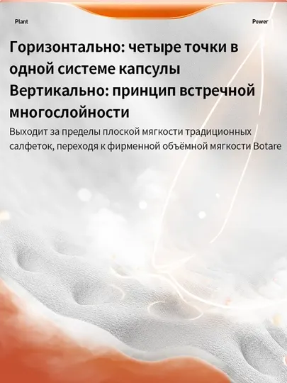Оранжевые салфетки BOTARE с толстым алмазным узором 155×175 4 слоя 90d паковка 3 паковка мягкая - Салфетки