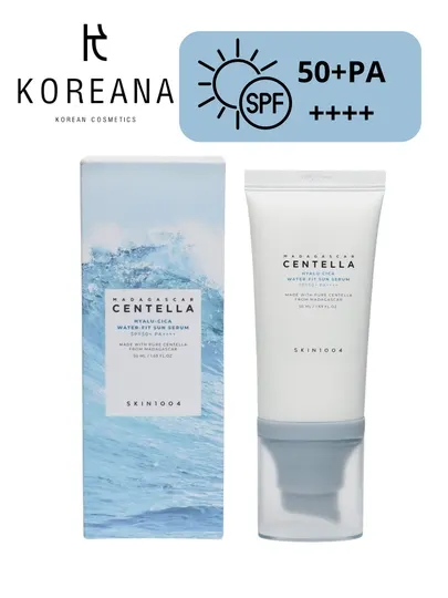 Солнцезащитная сыворотка SKIN1004 Madagascar Centella Hyalu-Cica Water-Fit Sun Serum SPF50