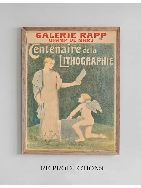 Re.productions Постер Centennial of - Pierre Puvis de Chavannes
