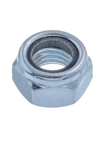 Гайка самостопорящаяся М8 DIN 985 оцинкованная СТРОЙМЕТИЗ