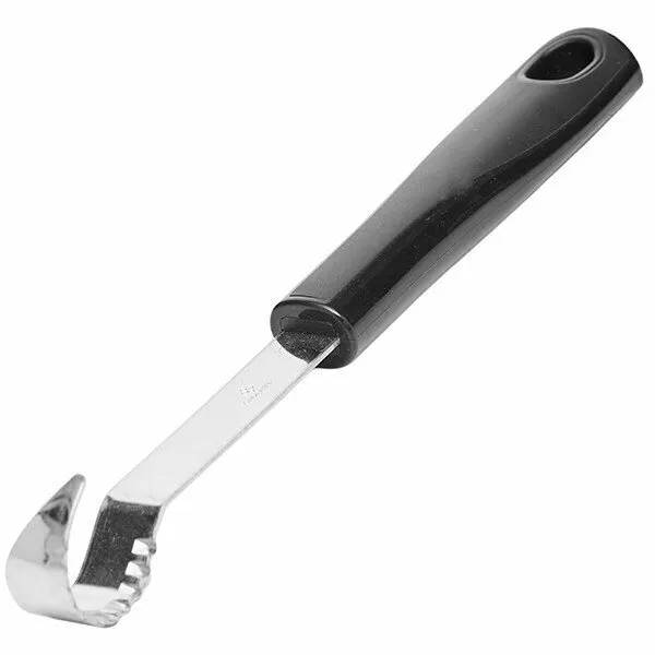 Нож фигурный для масла, сталь, полипропилен, 205/95 мм, черный (Ghidini)