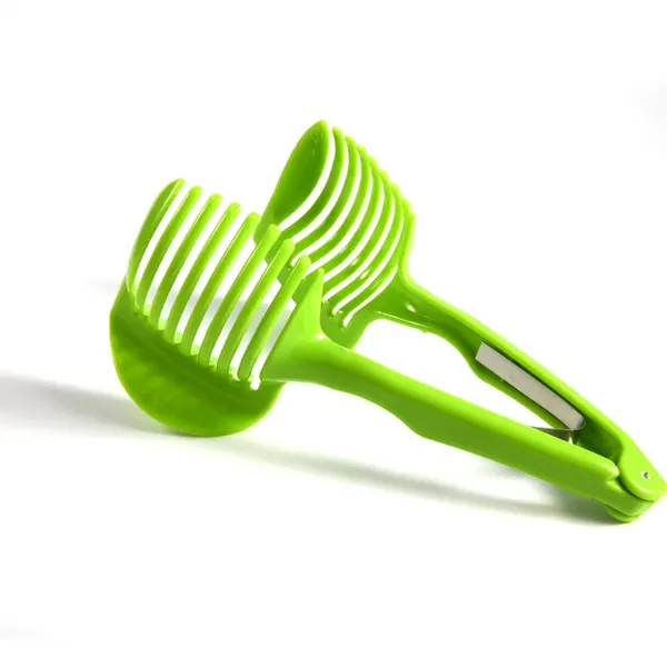 Складной держатель для нарезки овощей и фруктов Tomato Slicer