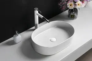 Cerutti spa Раковина накладная, мрамор матовый белый CR0055B MMW1
