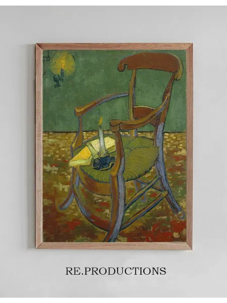 Re.productions Постер Gauguin’s Chair - Vincent van Gogh
