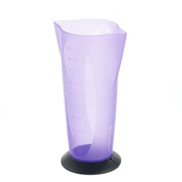 Мерный стакан Dewal T-004lavender, прорезиненное дно, пластик, 250 мл