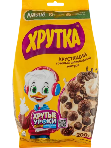 Готовый завтрак Хрутка шарики шоколадные Сириал Партнерс Рус