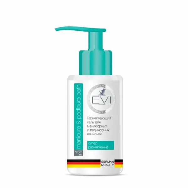 EVI professional Размягчающий гель для маникюрных и педикюрных ванн, 150 мл