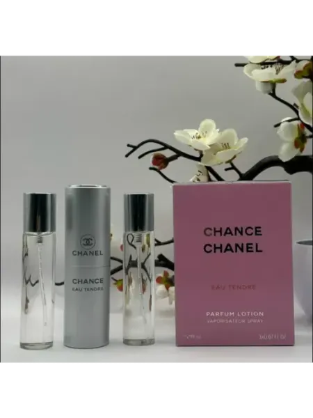 Духи в подарок Мини набор духов Chanel Chance Eau Tendre-Шанель Тендре