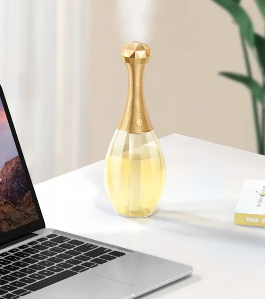 Портативный увлажнитель воздуха с диффузором и подсветкой MyPads Y-226193 USB 300 мл бесшумный