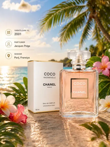 COCO MADEMOISELLE - CHANEL PARIS, парфюмированная вода, элегантные для женщин, 100 мл