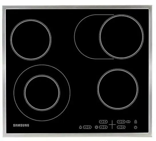 Варочная поверхность Samsung NZ64T3516CK/WT черный