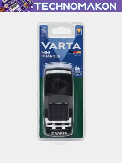 Зарядное устройство VARTA Pocket Charger, для аккумуляторных батареек