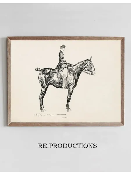 Re.productions Постер In the Row - Charles Dana Gibson