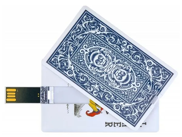 USB Флешка джокер пластиковая карта 32GB
