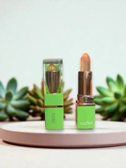 Помада SADOER "Lip Charm", эффект объема, кремовая, питательная