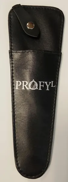 PROFYLAB (Profy-L) Чехол для ножниц, филировочной бритвы экокожа, 7,0 х 21, см, чёрный