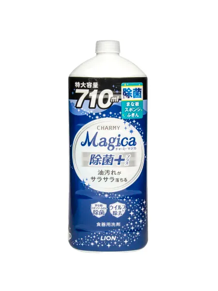 Lion Гель для мытья посуды CHARMY Magica антибактериальный 710 мл