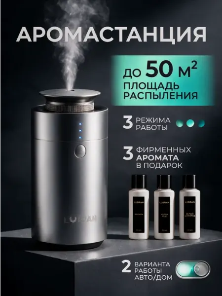 Аромастанция ультразвуковая для дома и авто Sweet Haven