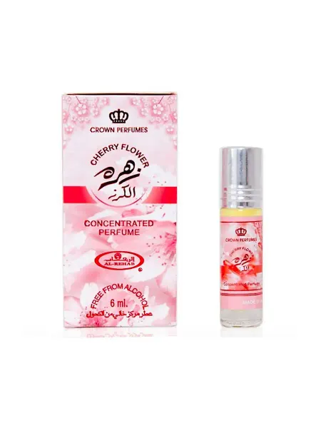 Crown Perfums Масляные арабские духи Cherry Flower (Цветок вишни), 6 мл