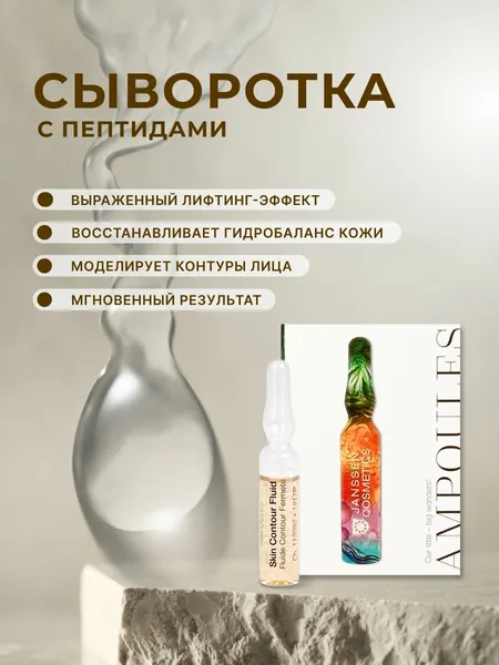 Сыворотка для лица Janssen Cosmetics антивозрастная с пептидами 1х2 мл