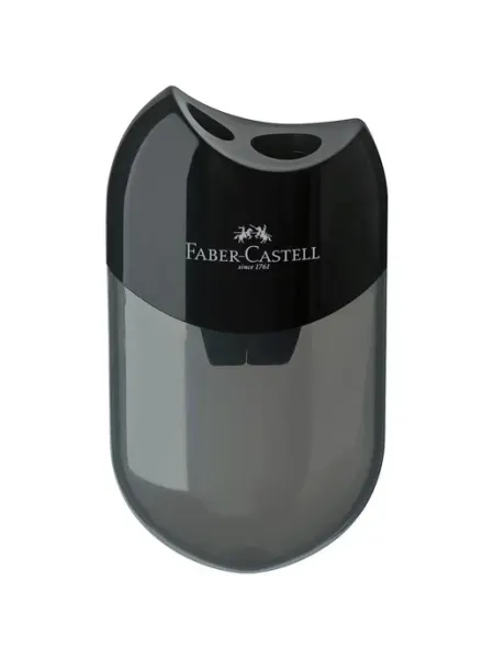 Пластиковая точилка Faber-Castell 2 отверстия, контейнер