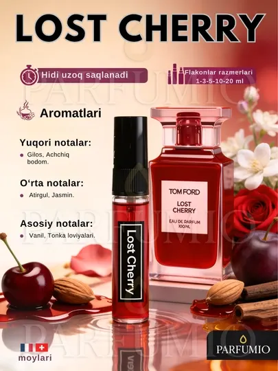 Парфюм, по мотивам Lost Cherry, духи в пробнике, распив