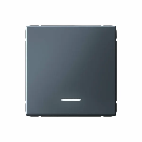 Выключатель с подсветкой 1-клавишный ArtGallery, 10 АХ, механизм Systeme Electric Грифель GAL000713