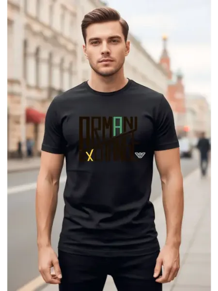 AX футболка базовая без бренда