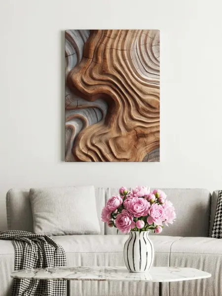 Картина на холсте 50х70 см Дерево Postermarket