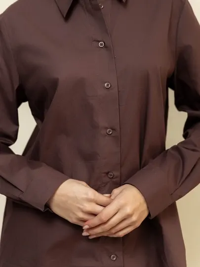 Рубашка женская прямая JUST JT8503-10297 - Женские рубашки