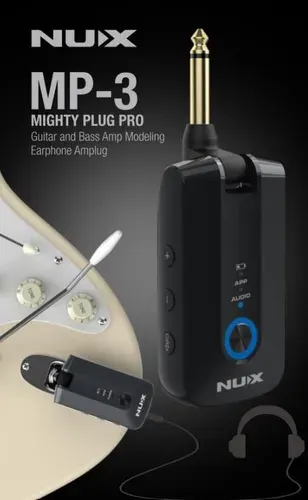 Усилитель для наушников Nux Cherub моделирующий, Mighty-Plug Pro MP-3
