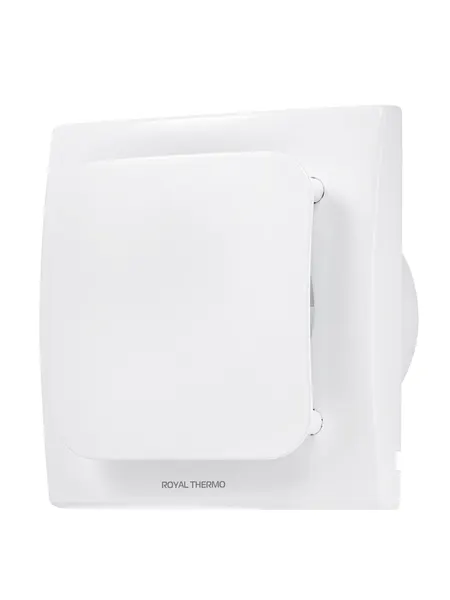Вентилятор вытяжной Royal Thermo Virtuoso RAFV 100 T, белый, D - 100 мм, с таймером