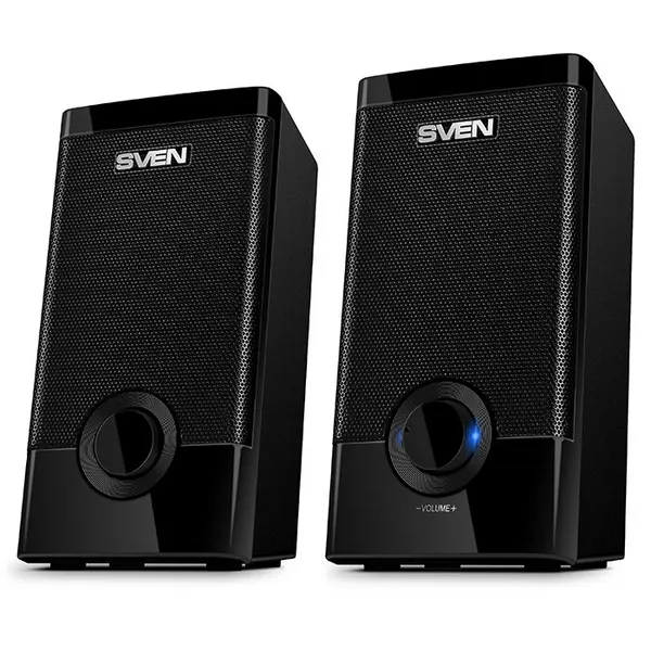 Акустическая система 2.0 SVEN 318 (SV-015176) чёрный, официальная гарантия