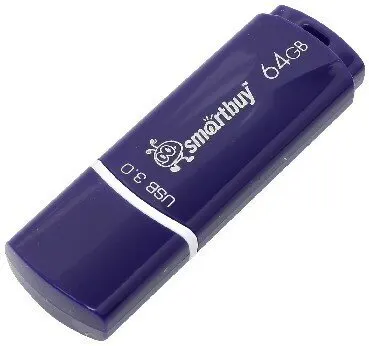 Флешка SMARTBUY (SB64GBCRW-BL) 64GB CROWN BLUE USB 3.0
