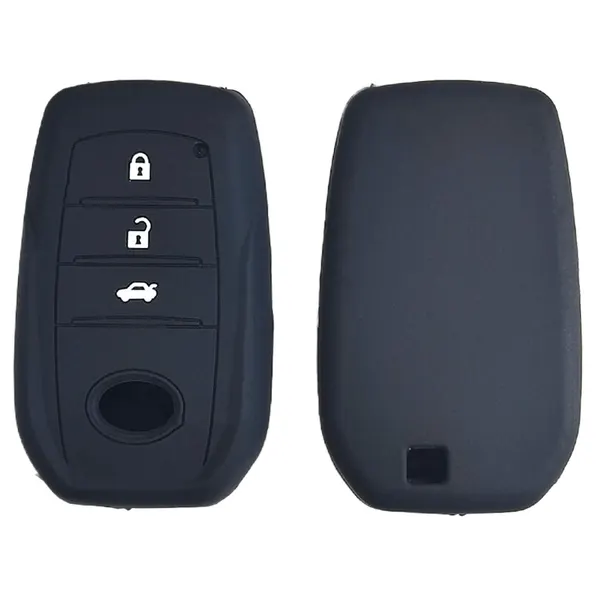 Стильный белый чехол MyPads из мягкого силикона для автомобильных ключей Toyota Hilux 2021 Revo Yaris RAV4 2015 Auris 2013 Innova