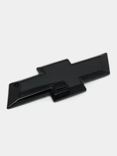 Эмблема Chevrolet Black Piano для Cobalt, Damas, Spark, Gentra, глянцевый чёрный логотип