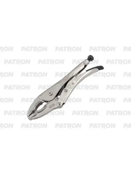 Зажим грейферный с двойными овальными губками 250 мм, в блис PATRON