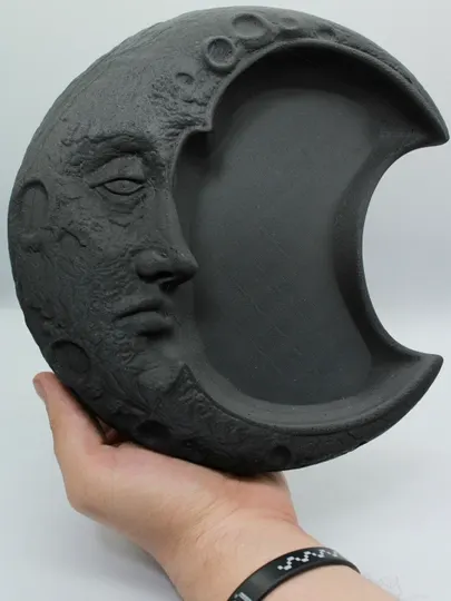 Поднос органайзер Полумесяц 3D-печать / Подставка для украшений и мелочей интерьерная - Подставки для карандашей и ручек