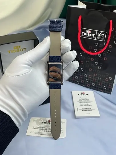 Мужские наручные часы от бренда Tissot, в подарочной упаковке, в классическом стиле - Мужские часы и ремешки