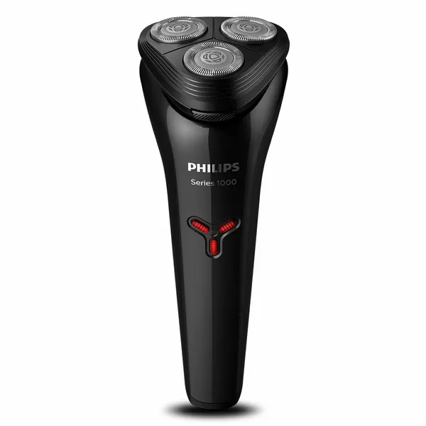 Электробритва Philips 1000, роторная, для влажного/сухого бритья, плавающие головки
