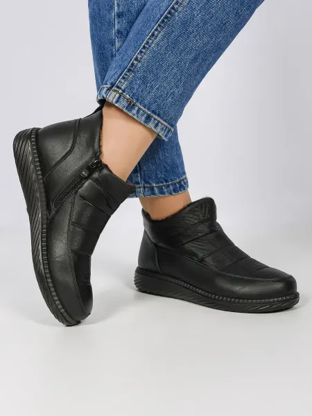 Chici Shoes Ботинки осенние на толстой подошве с молнией