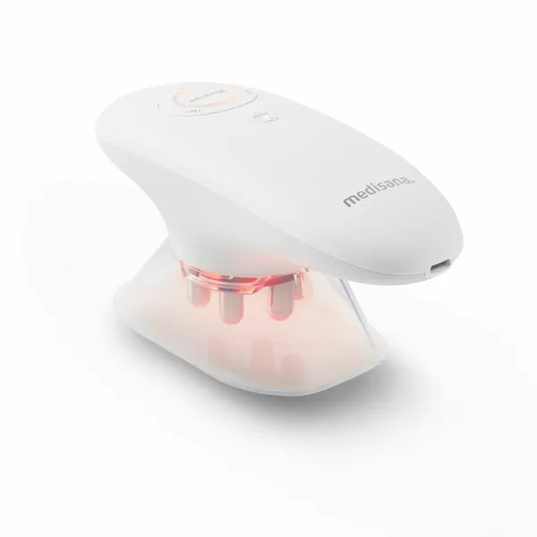 Вакуумный массажер Medisana VC 150, с технологией EMS и Gentle Red Light, белый