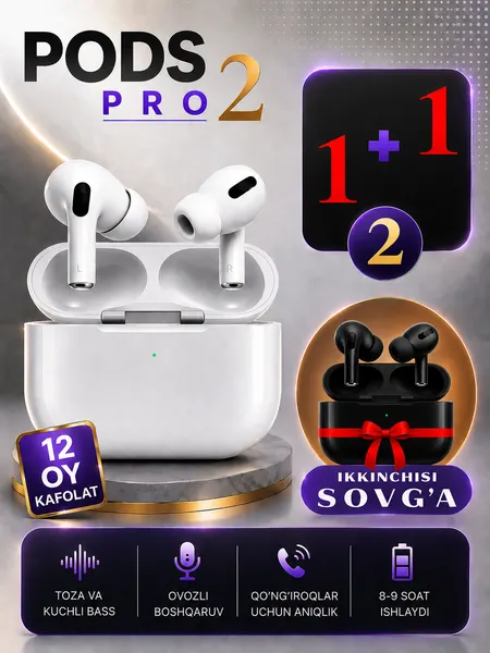 Беспроводные наушники AirPods Pro 2, AirPods Pro сенсорное управление
